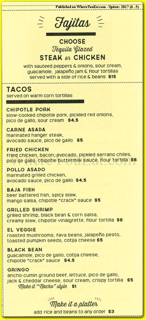 calexico greenpoint|calexico brooklyn menu.